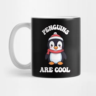 Cute Christmas Penguin - Penguins are Cool Mug